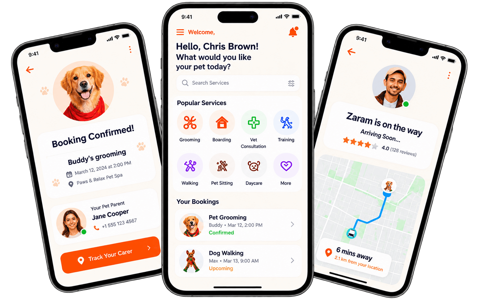 Petlynk cafe booking app