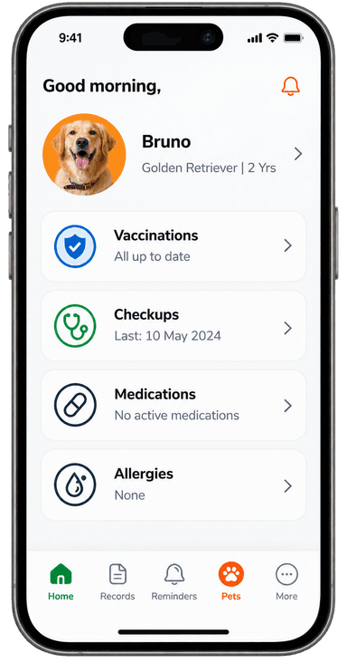 Petlynk health records app