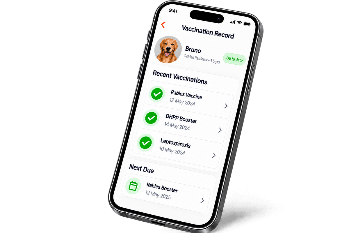 Petlynk vaccination records app